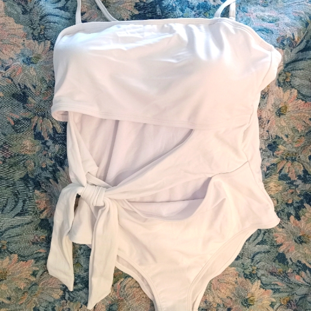 Swimsuit white L